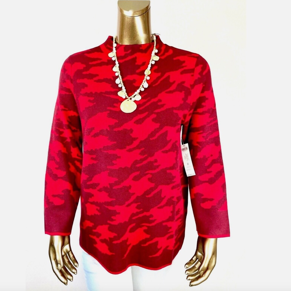 *NWT CLOSING SALE - CHICO'S $99 SIZE-3P ZIP BACK SWEATER (3P-PXL)